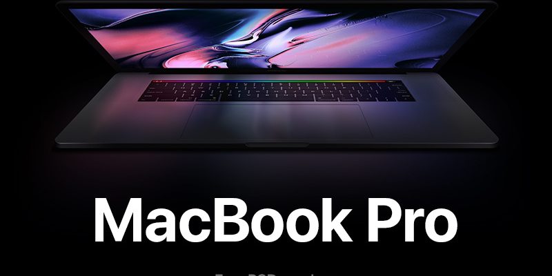 Free MacBook Pro Mockup