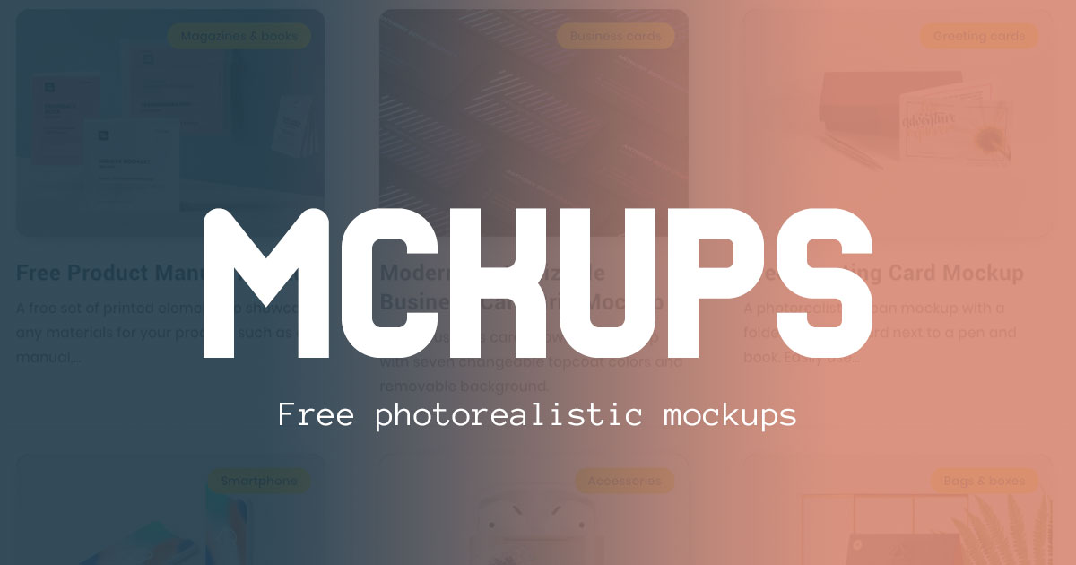 Download Free Mockups Psd Templates And Design Freebies Mckups PSD Mockup Templates