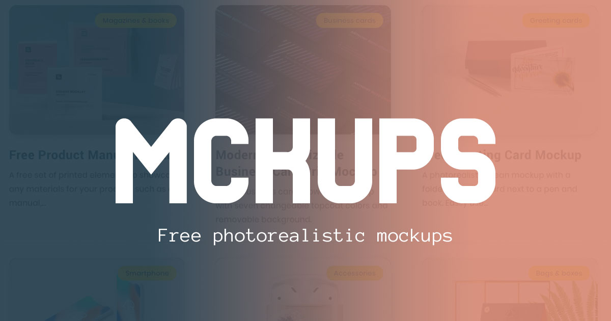 Download Free Branding Mockups And Templates Mckups PSD Mockup Templates