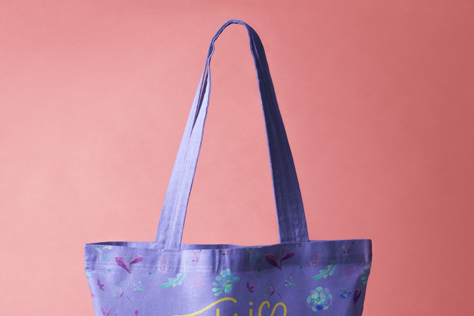 Download Tote Fabric Bag Mockup - Free Mockup Download