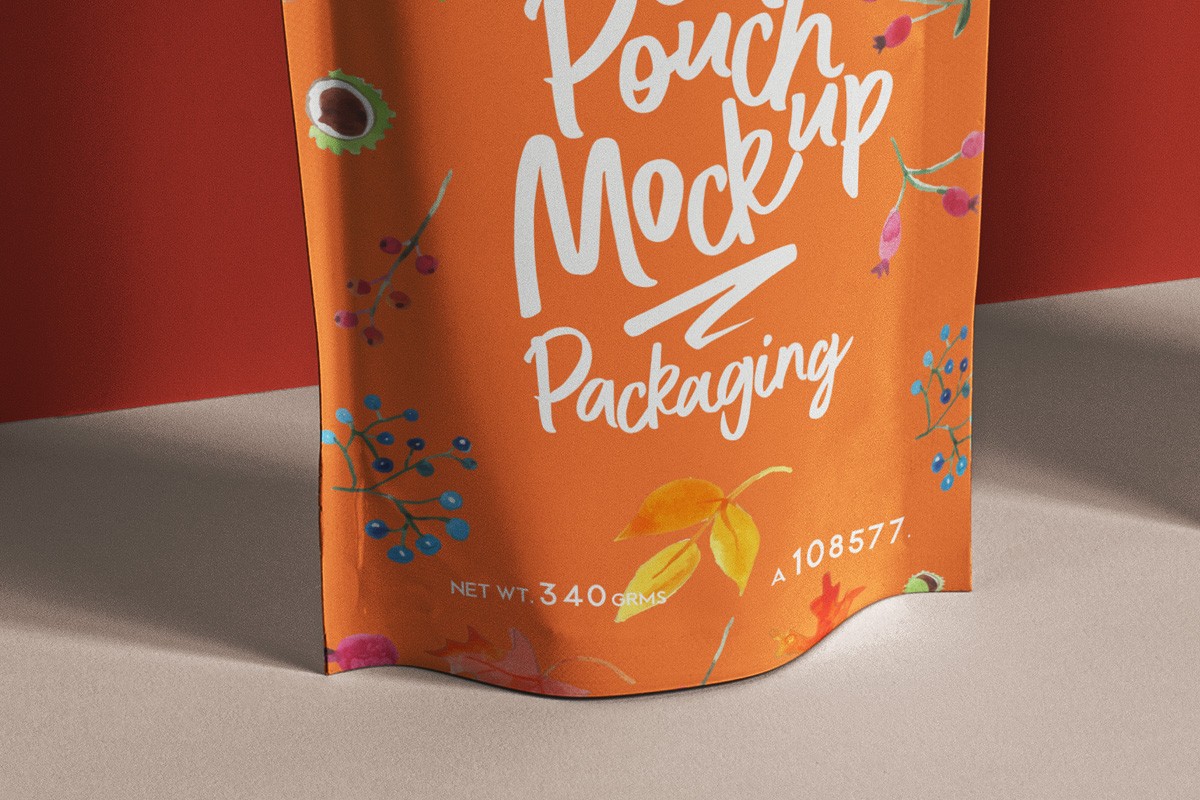Stand-Up Bag Packaging Mockup