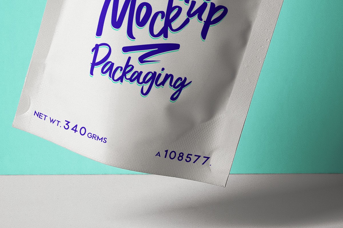 Download Free Stand-Up Pouch Packaging PSD Mockup - Free Mockup Download
