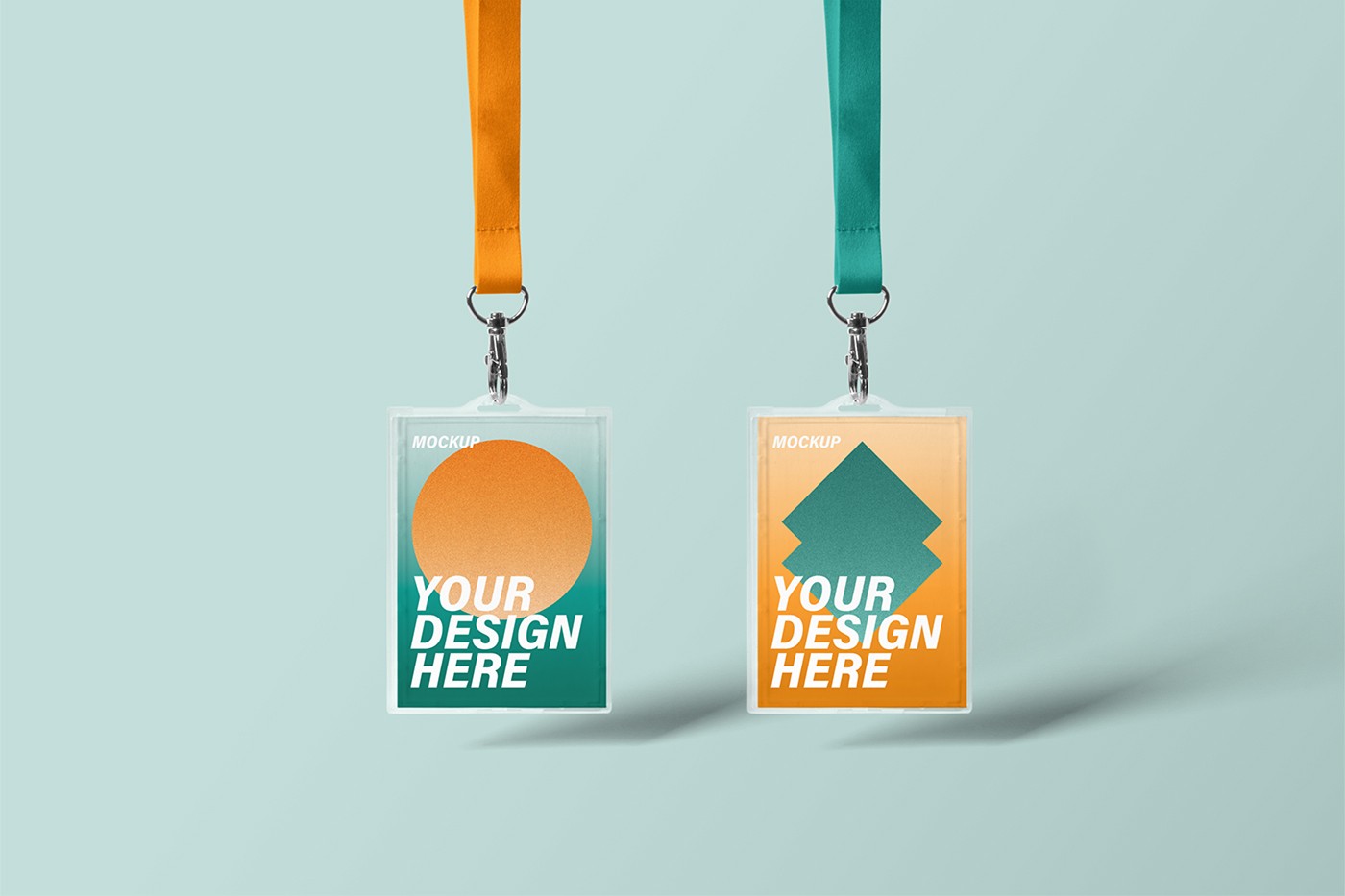Id Holder Mockup Premium Free Mockup