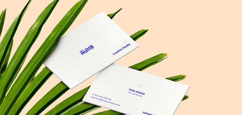 Free Business Cards Mockup
