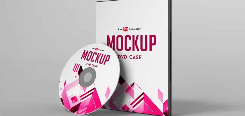 Free DVD Case Mockup