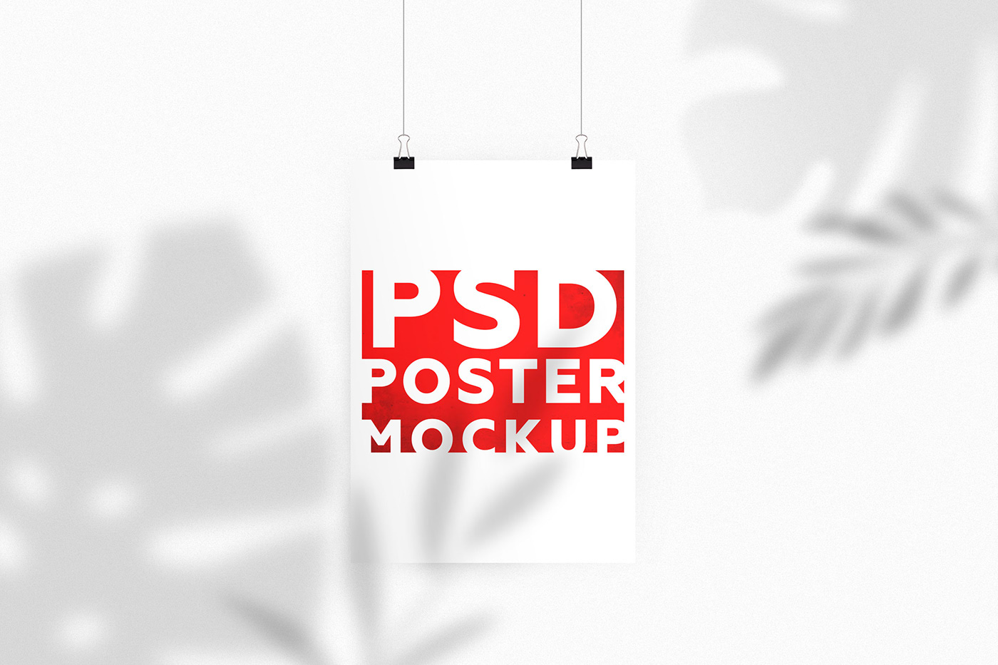 Download Free Psd Shadow Poster Mockup Free Mockup Download PSD Mockup Templates