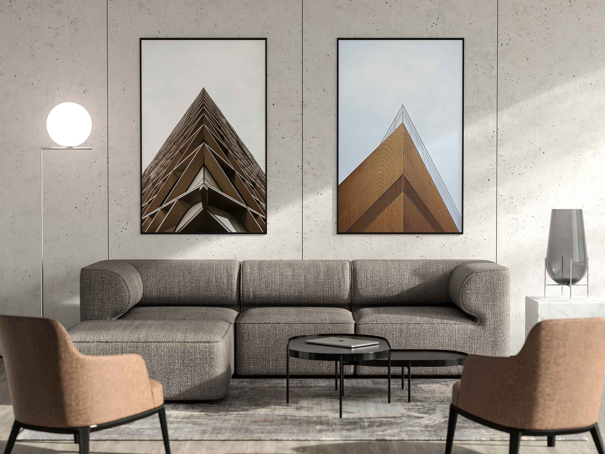 Modern Poster Mockup