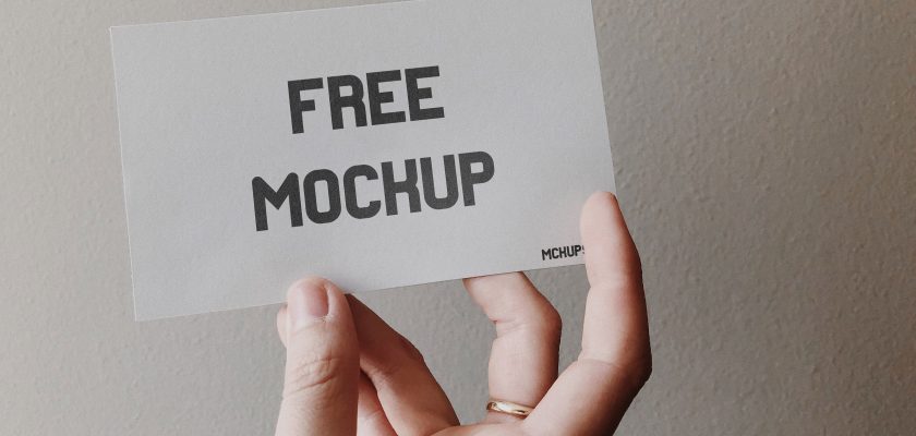 Free Business Card Mockup