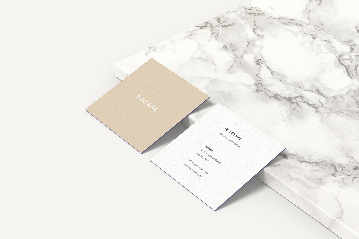 Download Square Business Card Mockup Free Mockup Download PSD Mockup Templates