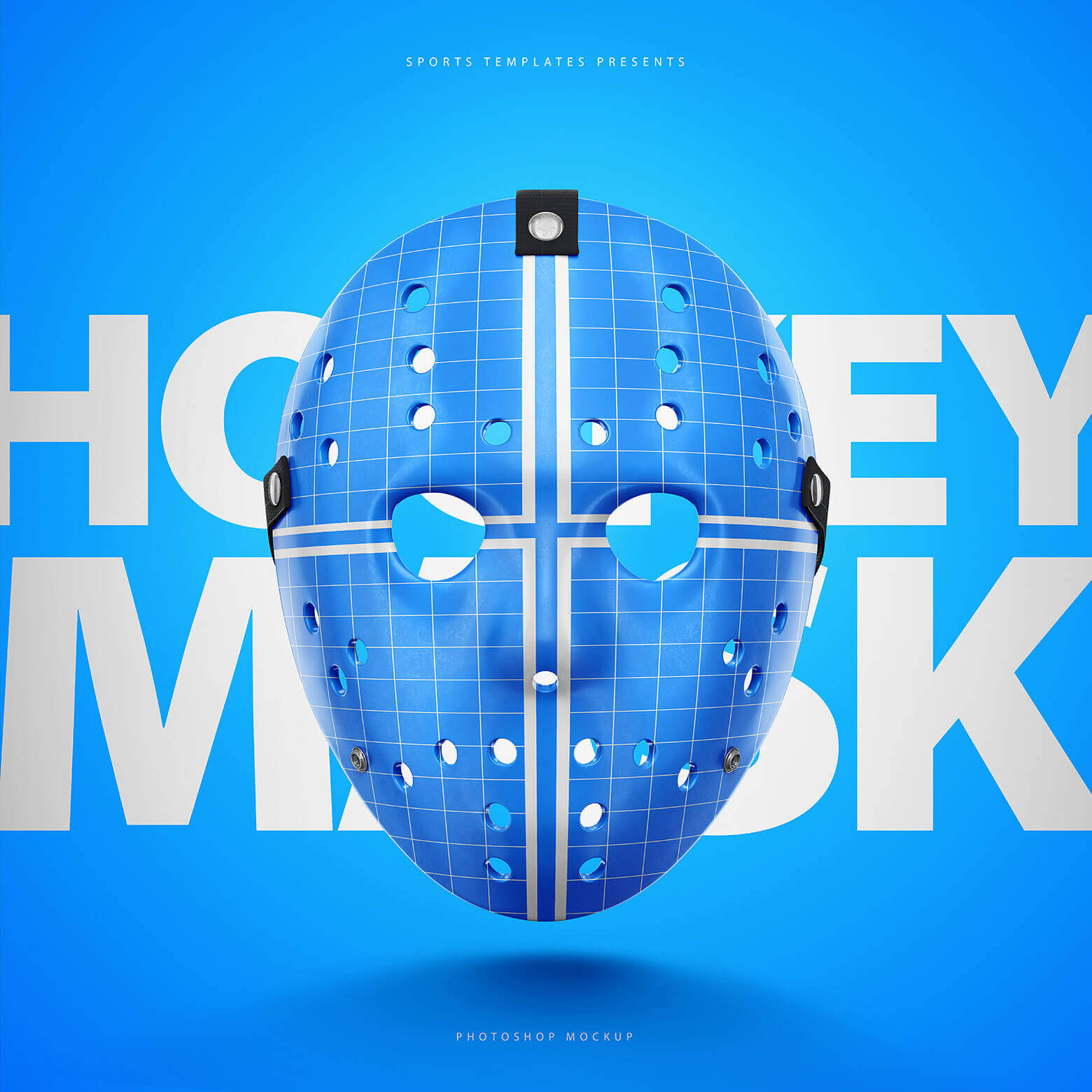 Hockey Face Mask Mockup