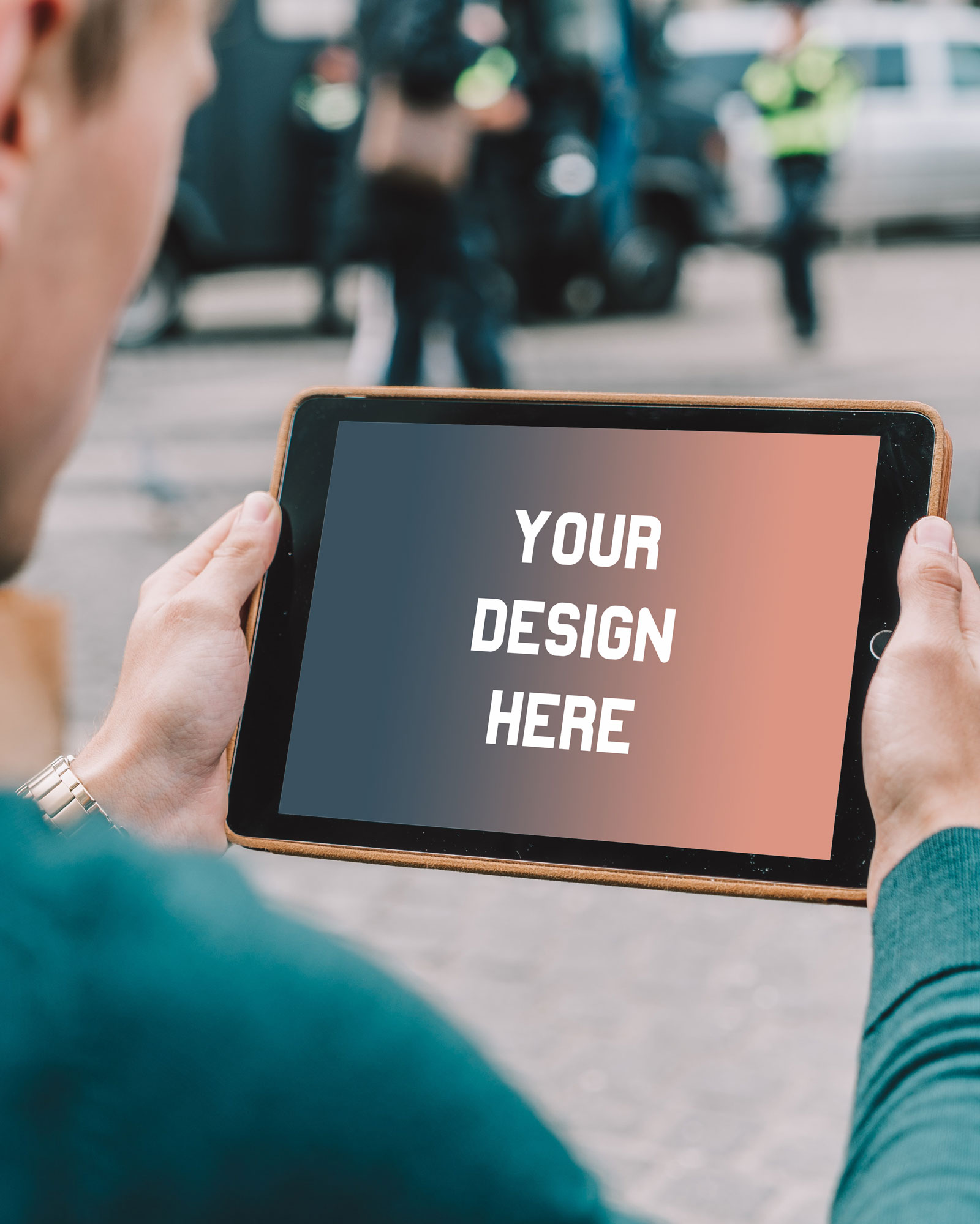 Ipad In Hands Mockup Free Mockup Download