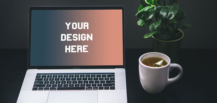 MacBook Pro Silver on a Table