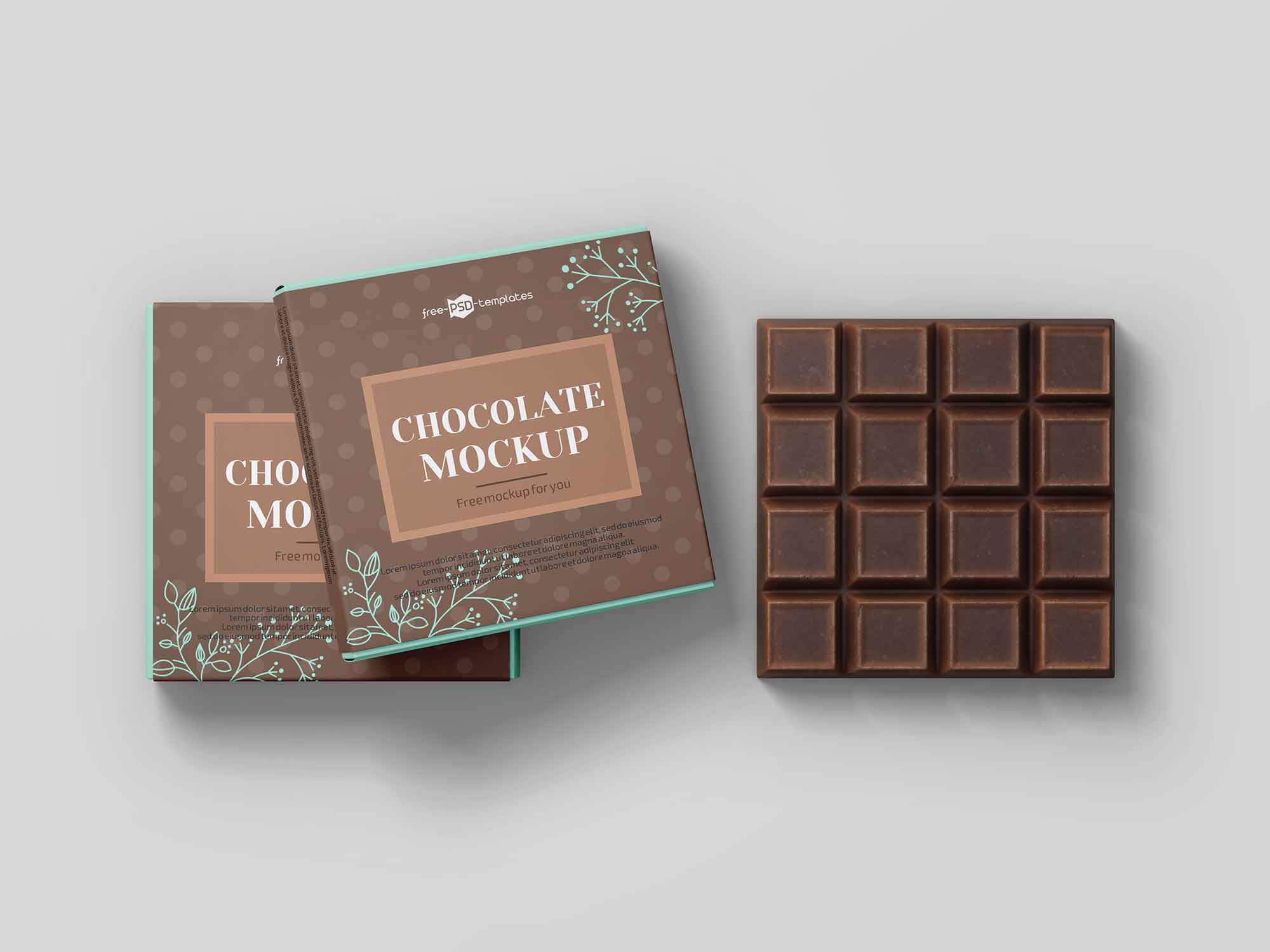 Download Free Chocolate Bar Psd Mockup Free Mockup Download