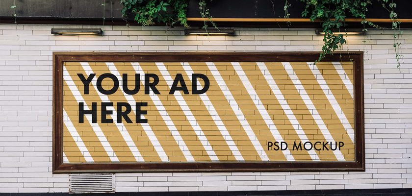 Advertising Billboard Mockup