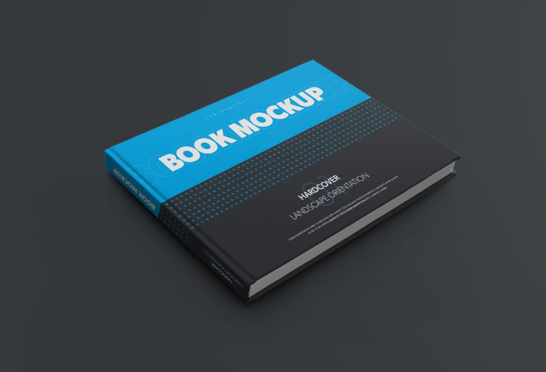 Download Hardcover Landscape Book Mockup Free Mockup Download PSD Mockup Templates