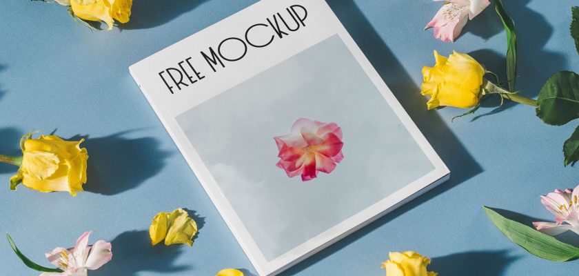 free magazine mockup