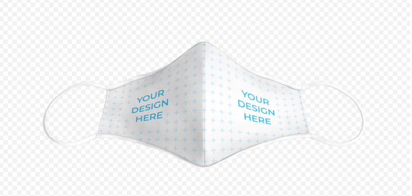 Free Cloth Face Mask Mockup Generator