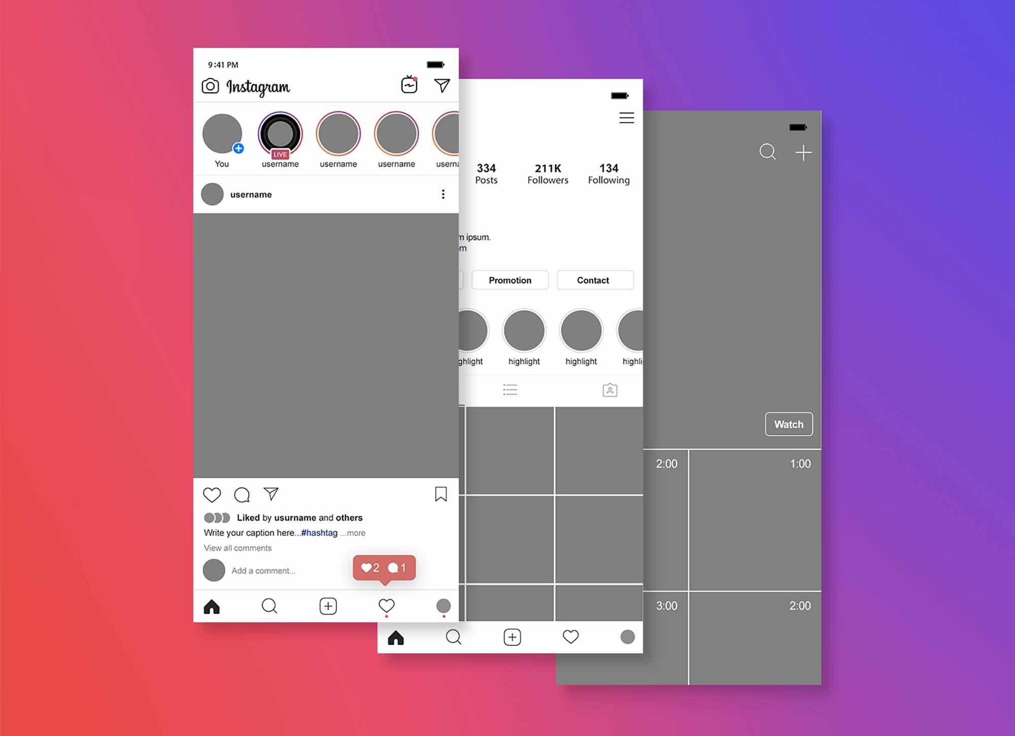 Download Instagram Post Mockup - Free Mockup Download