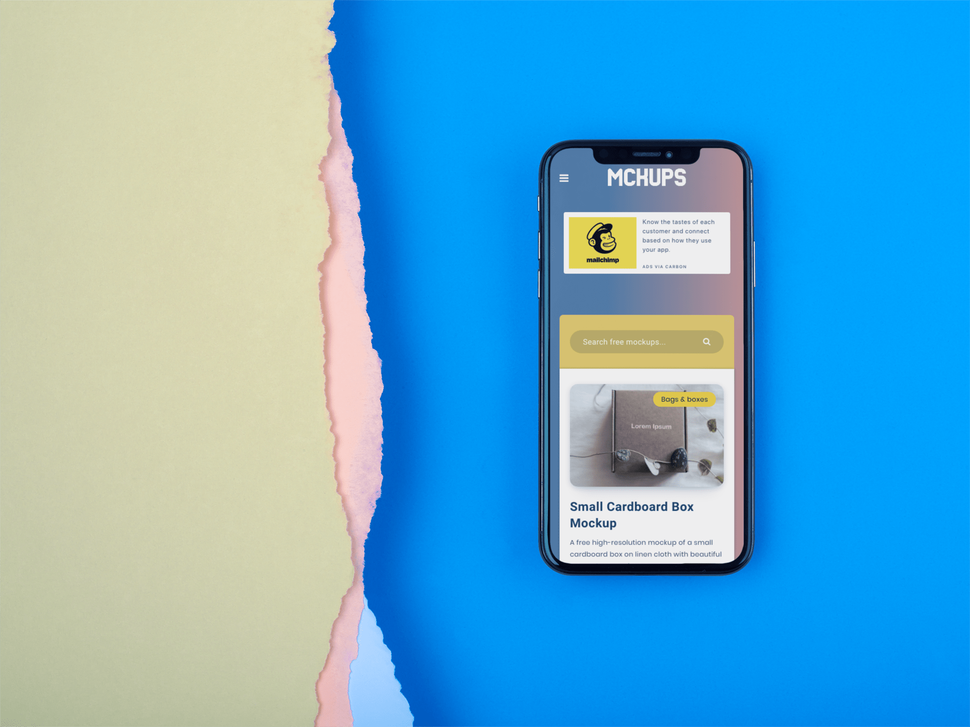 free iphone mockup