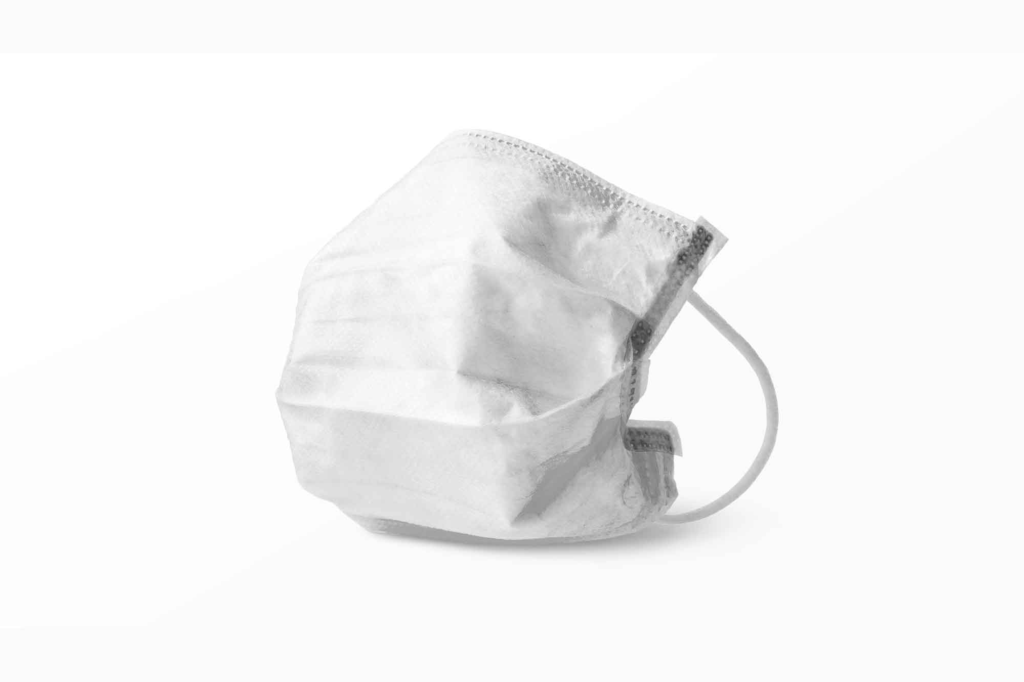 Free Medical Mask Mockup