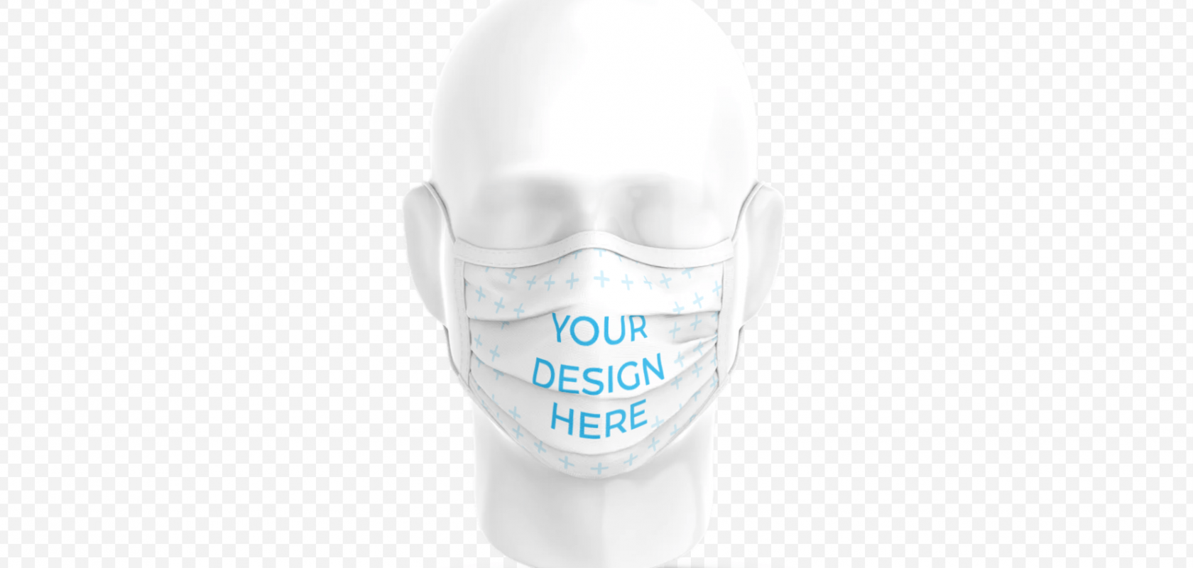 Download Surgical Face Mask on Plastic Head Free Mockup Generator ...