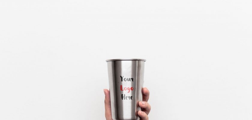 Steel Tumbler Mockup