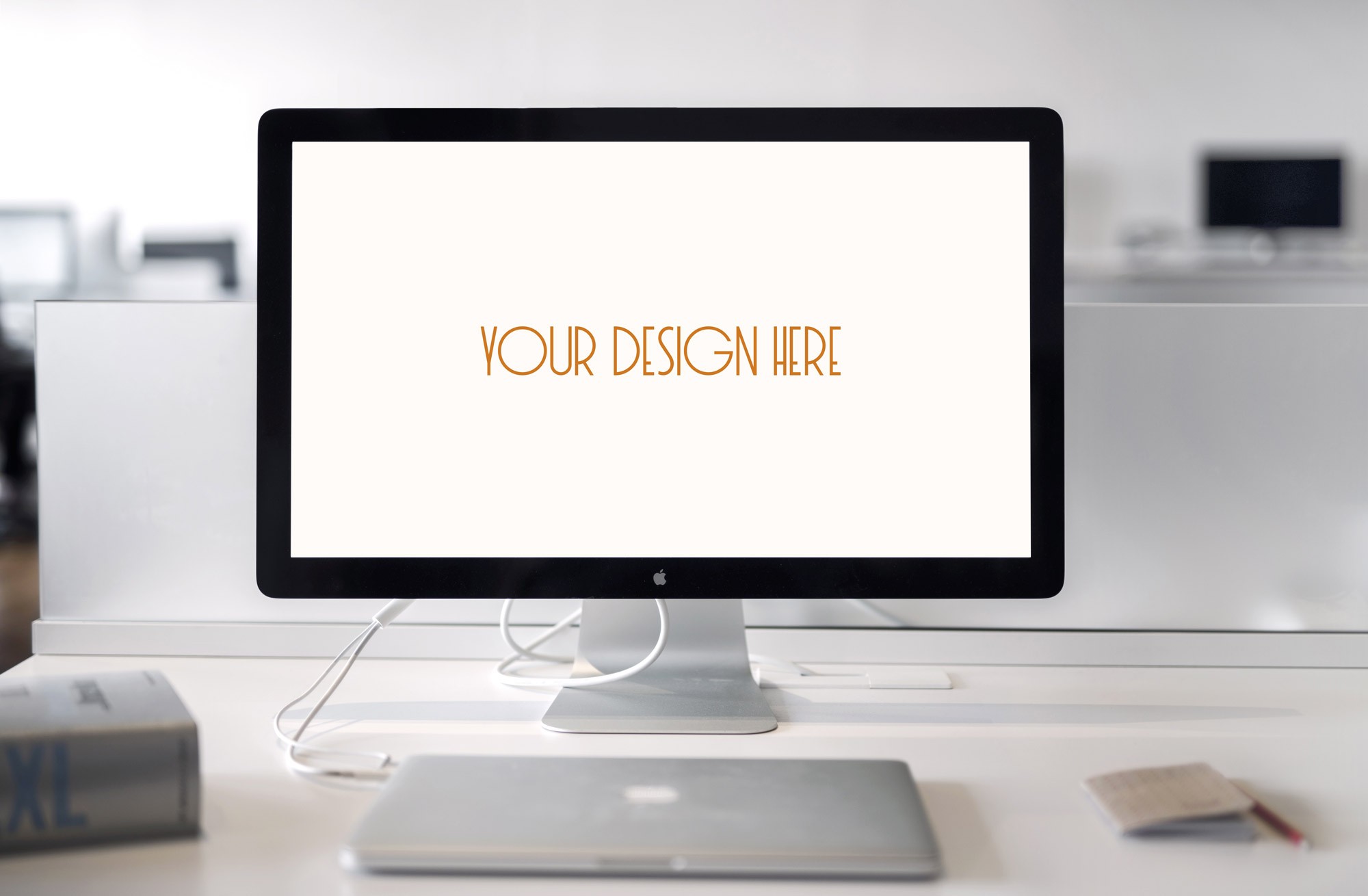 Download Apple Display Monitor Mockup - Free Mockup Download