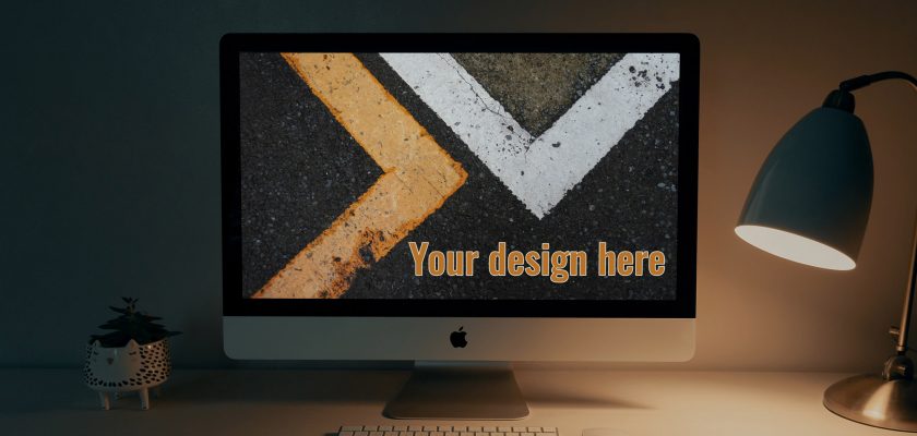 free iMac mockup