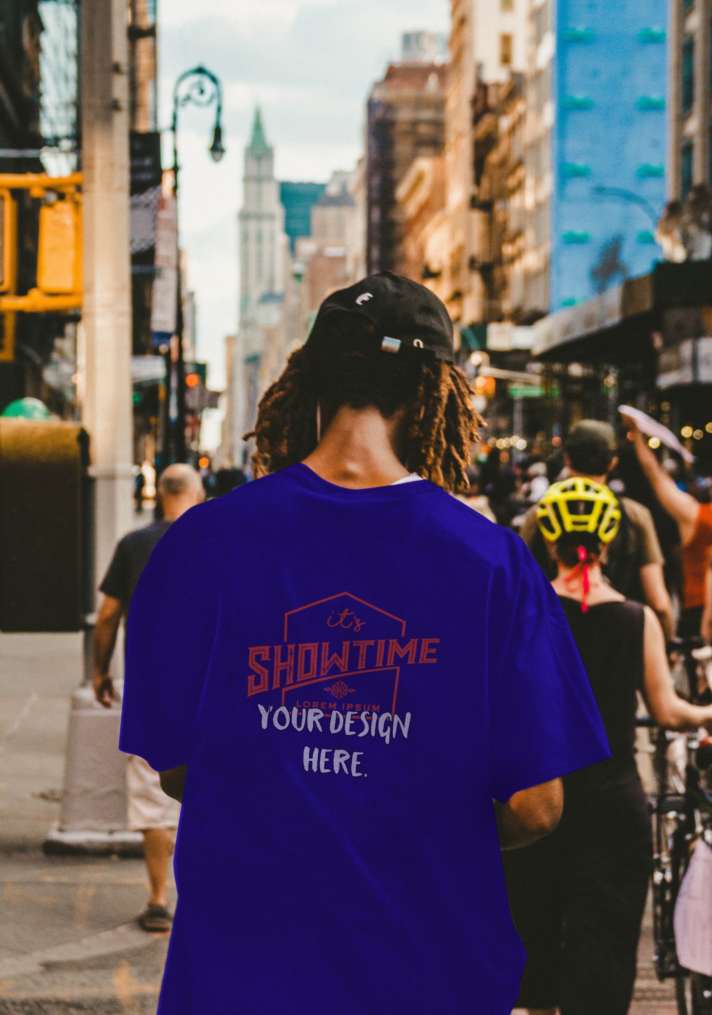T-Shirt on a Man in NYC