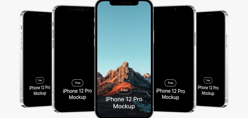 Free iPhone 12 Pro Mockup
