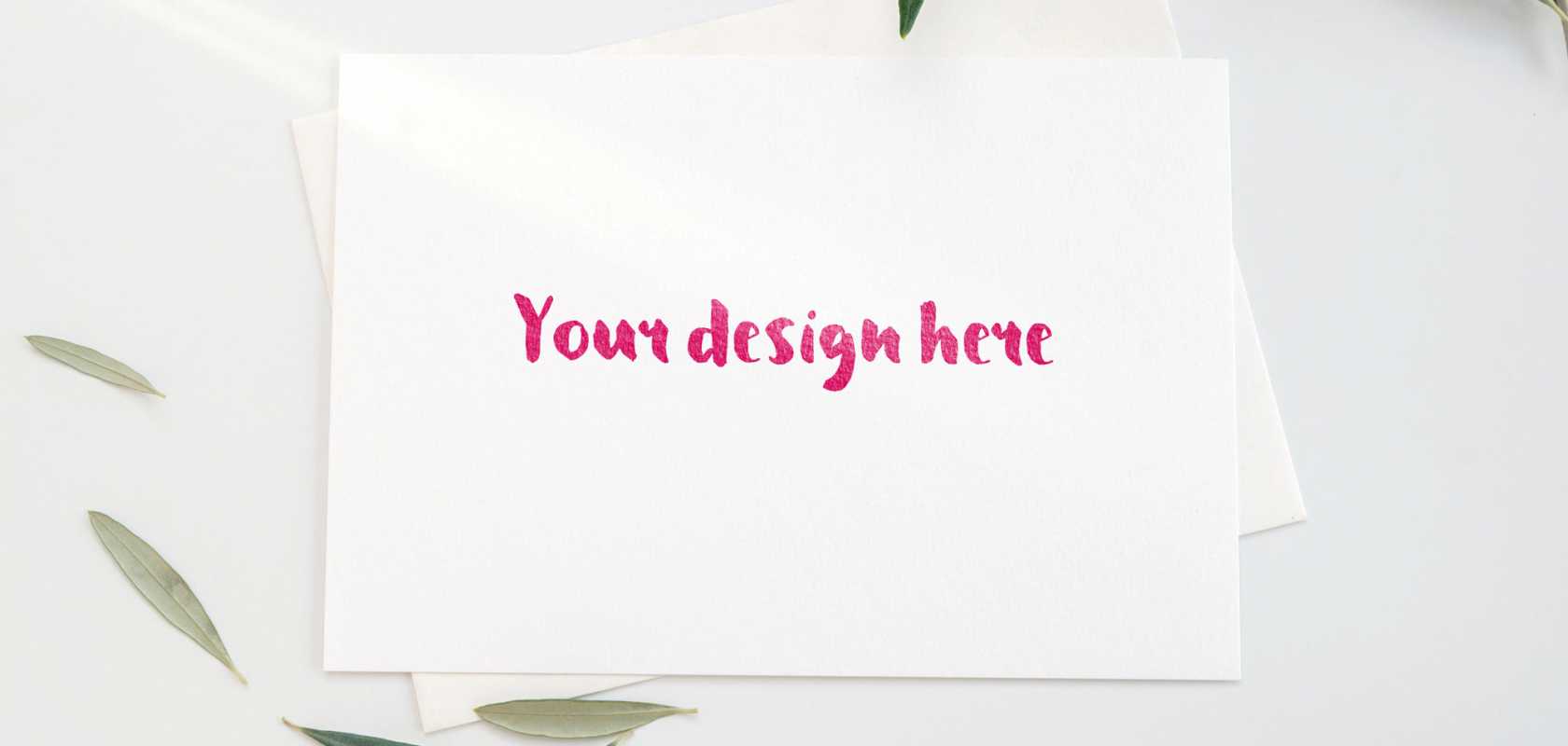 Greeting Card Mockup – Free Mockup Download