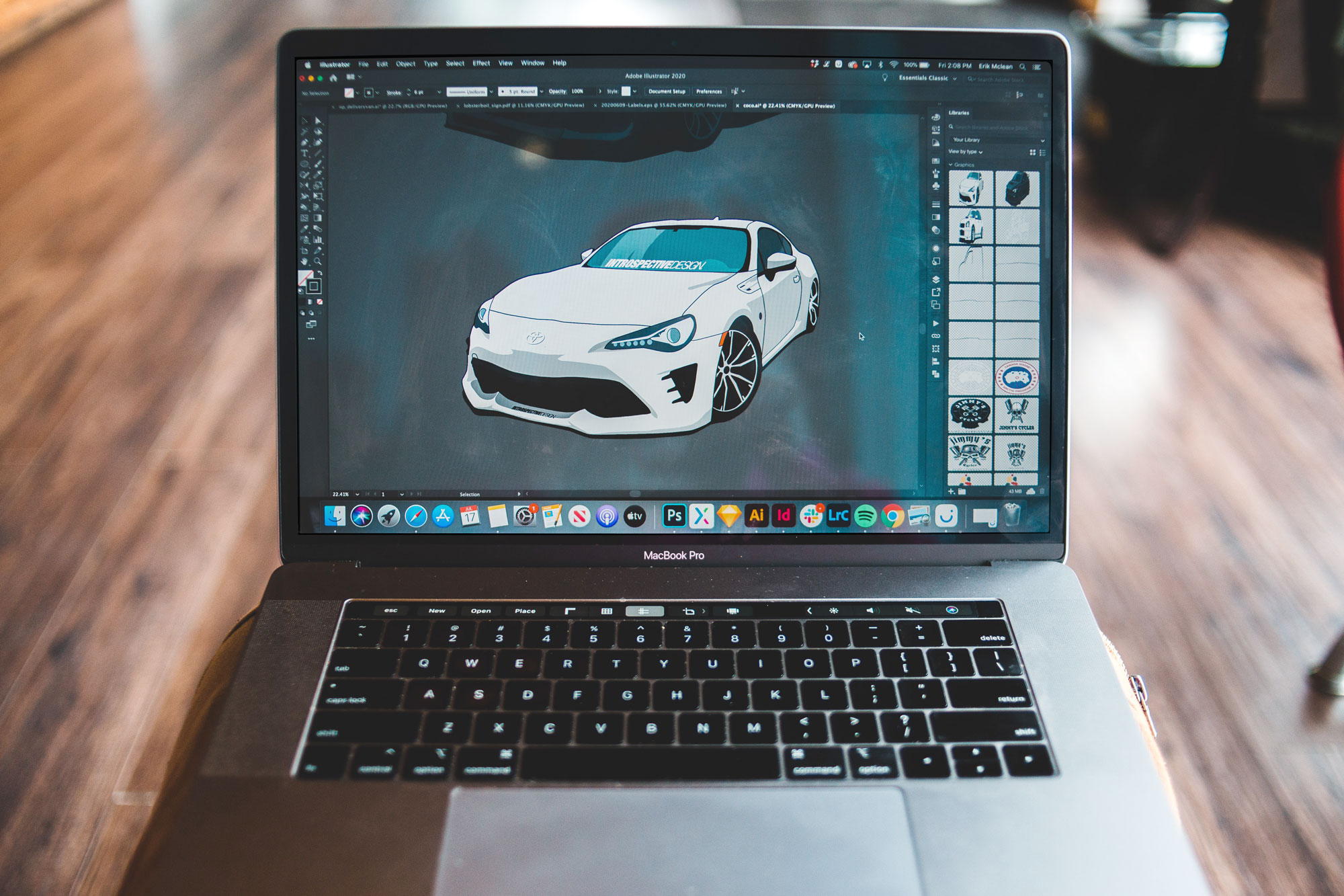 MacBook Pro Laptop Mockup Preview