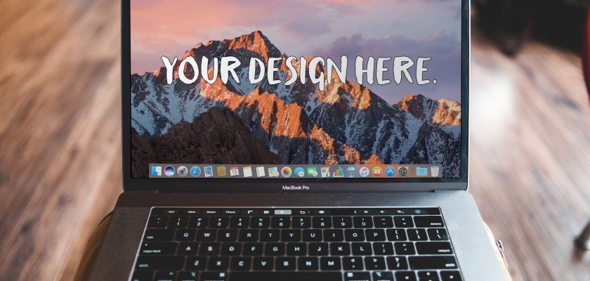 MacBook Pro Laptop Mockup