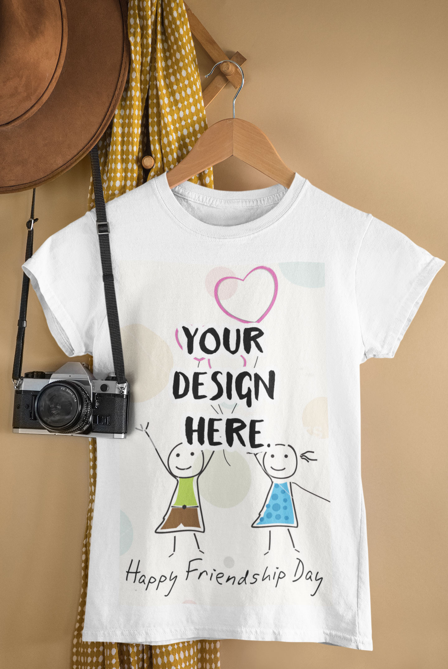 Hanging T-Shirt Mockup Generator - Free Mockup Download