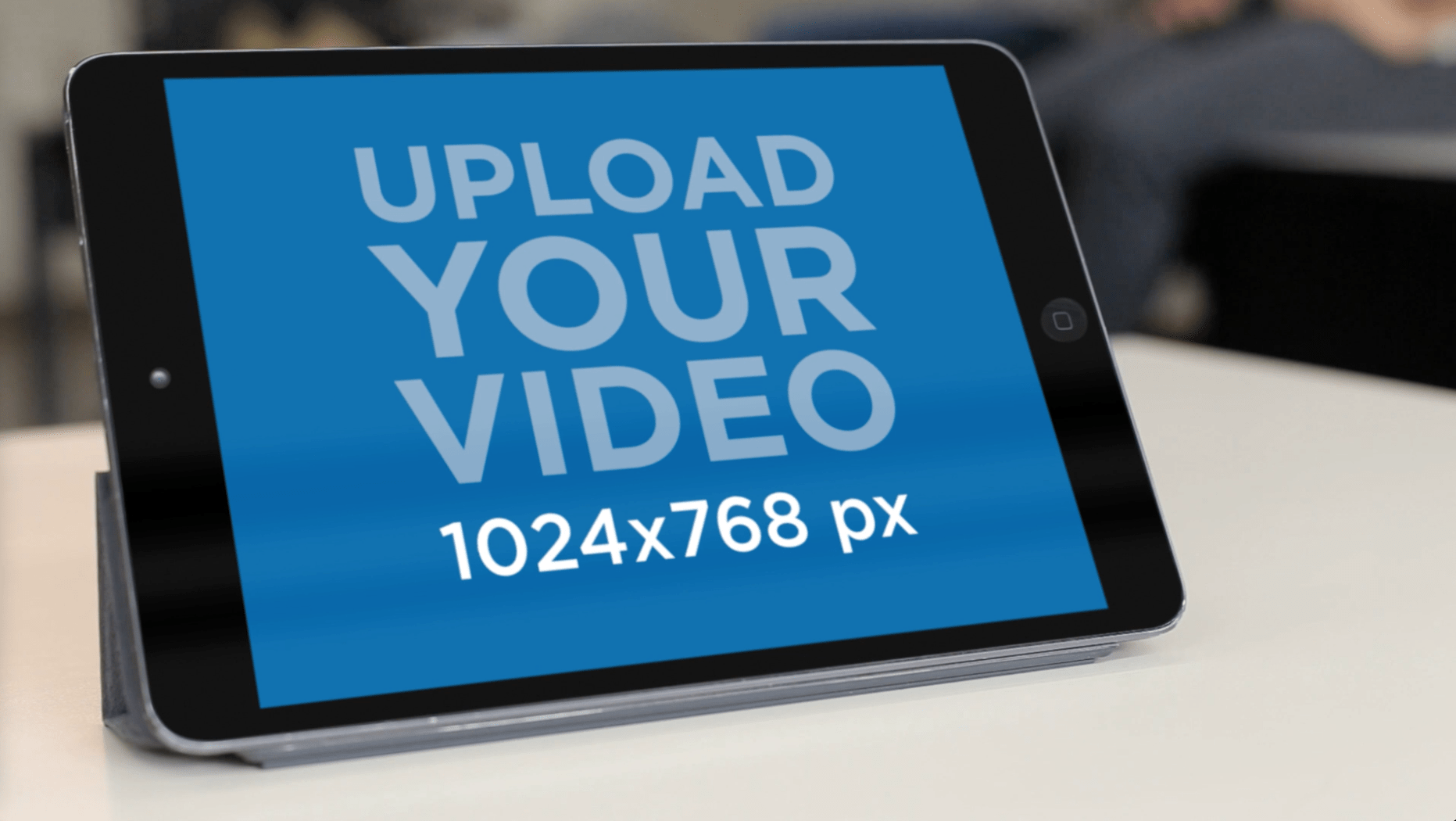 Free iPad Video Mockup Generator