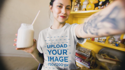 Free t-shirt video mockup generator