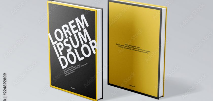 Front and Back Book Cover Mockups