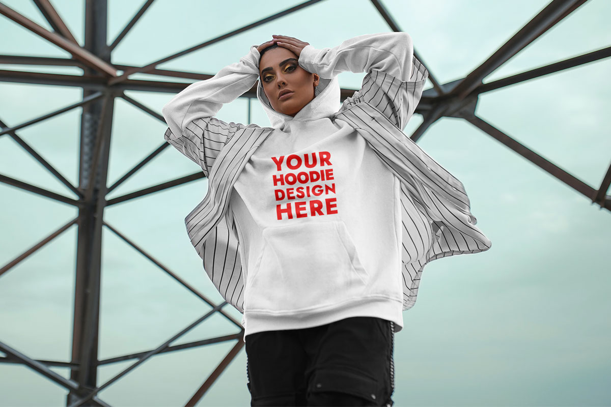 Free Women’s Hoodie Mockup