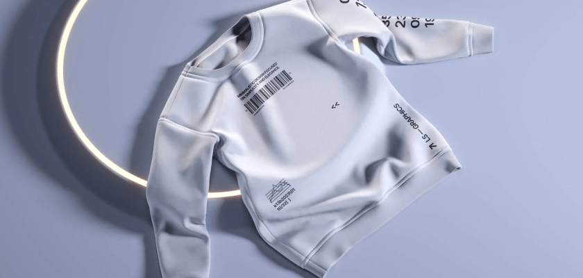 Free Futuristic Sweatshirt Mockup