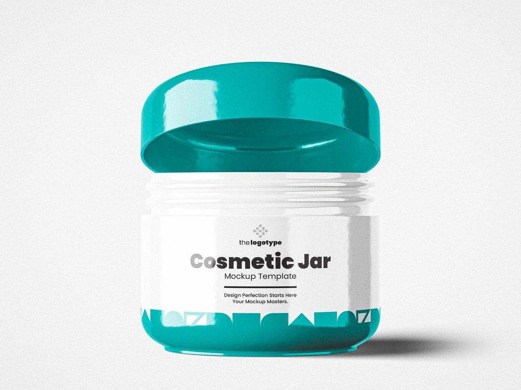 Cosmetic Jar Mockup