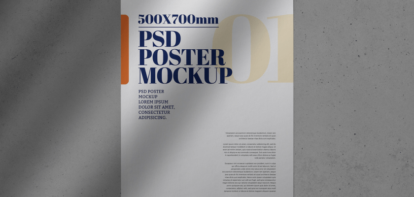 Free Poster Mockup