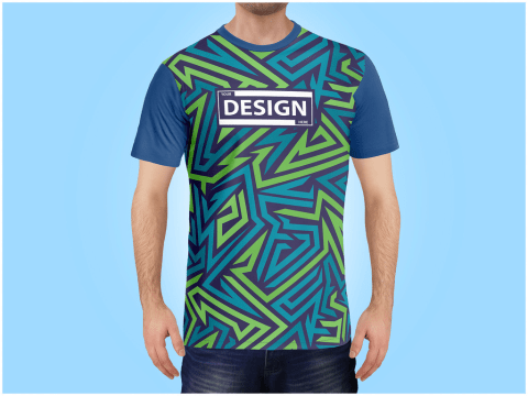 Free high-resolution t-shirt mockup