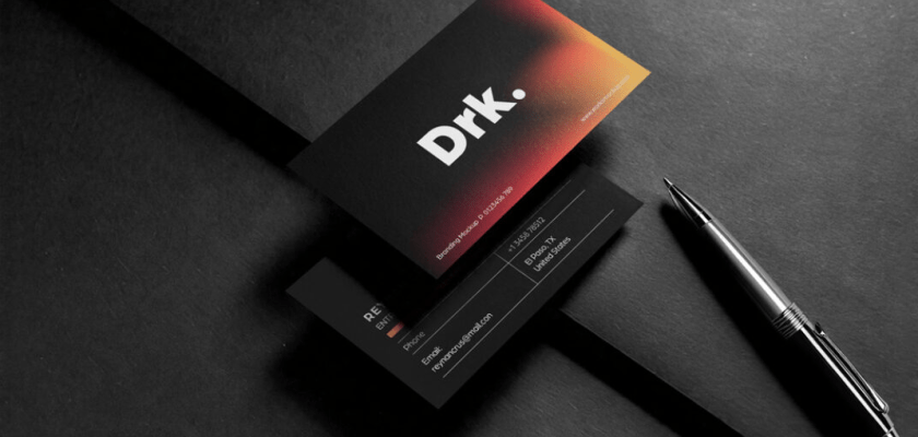 Professional Business Card Mockup