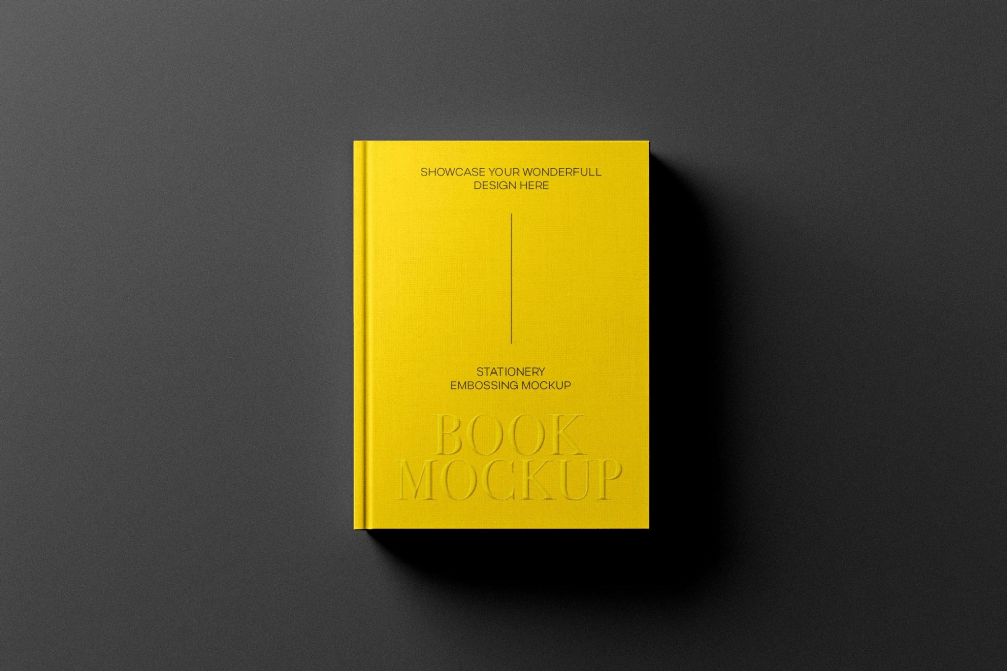 Hardcover Book Mockup