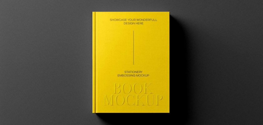 Hardcover Book Mockup