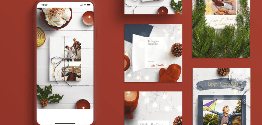 Instagram Holiday Mockup Set