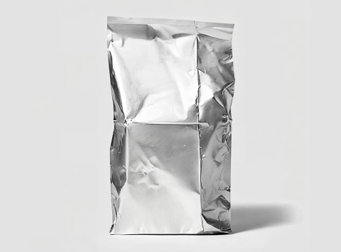 Free metallic packaging mockup