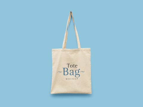 Free tote bag mockup